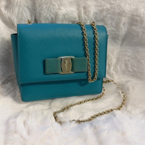 Salvatore Ferragamo Mini Vara Bow Crossbody Shoulder Bag - Picture 2 of 11